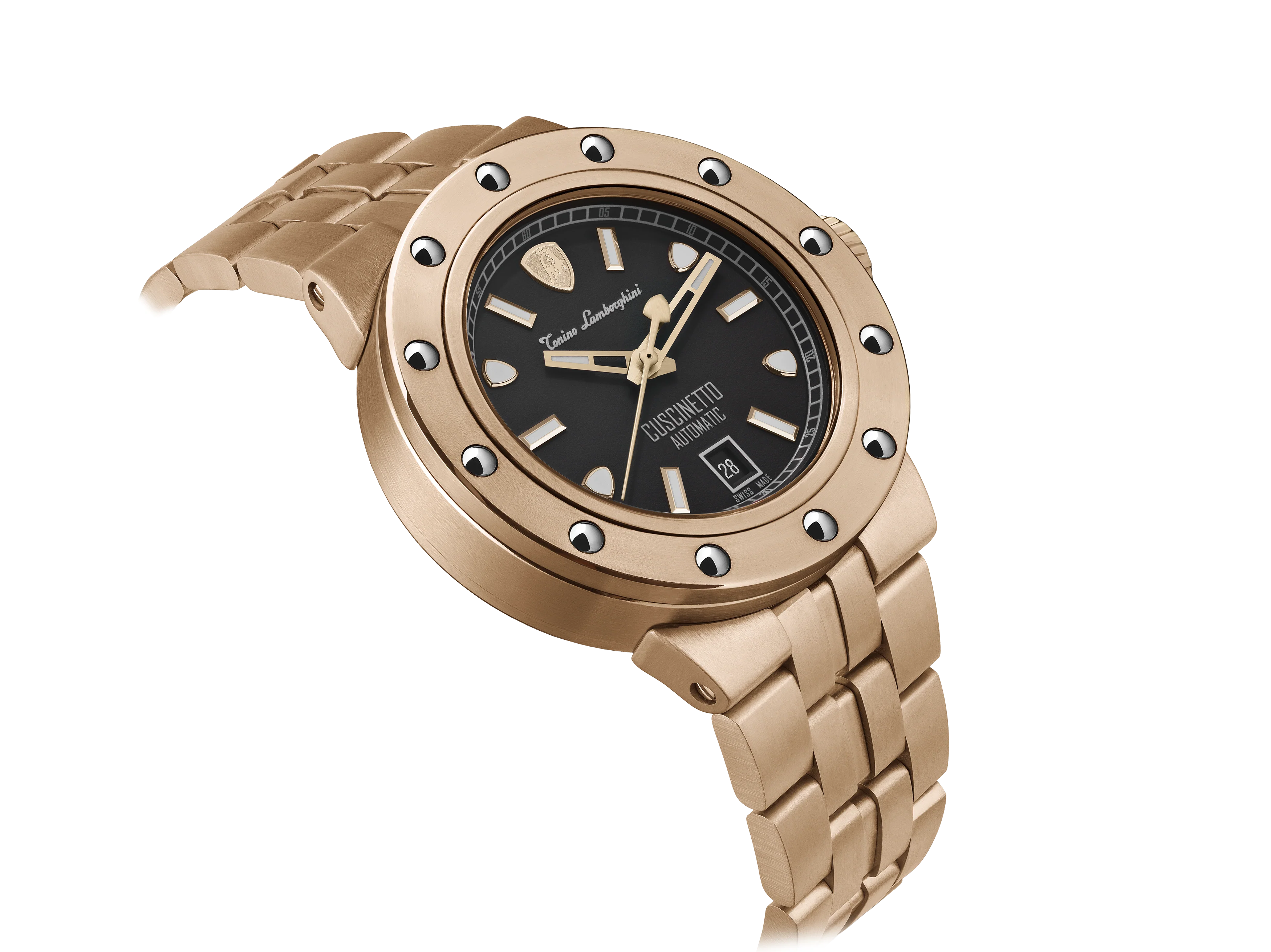 Cuscinetto With Bracelet Rose Gold / Black - Image 3
