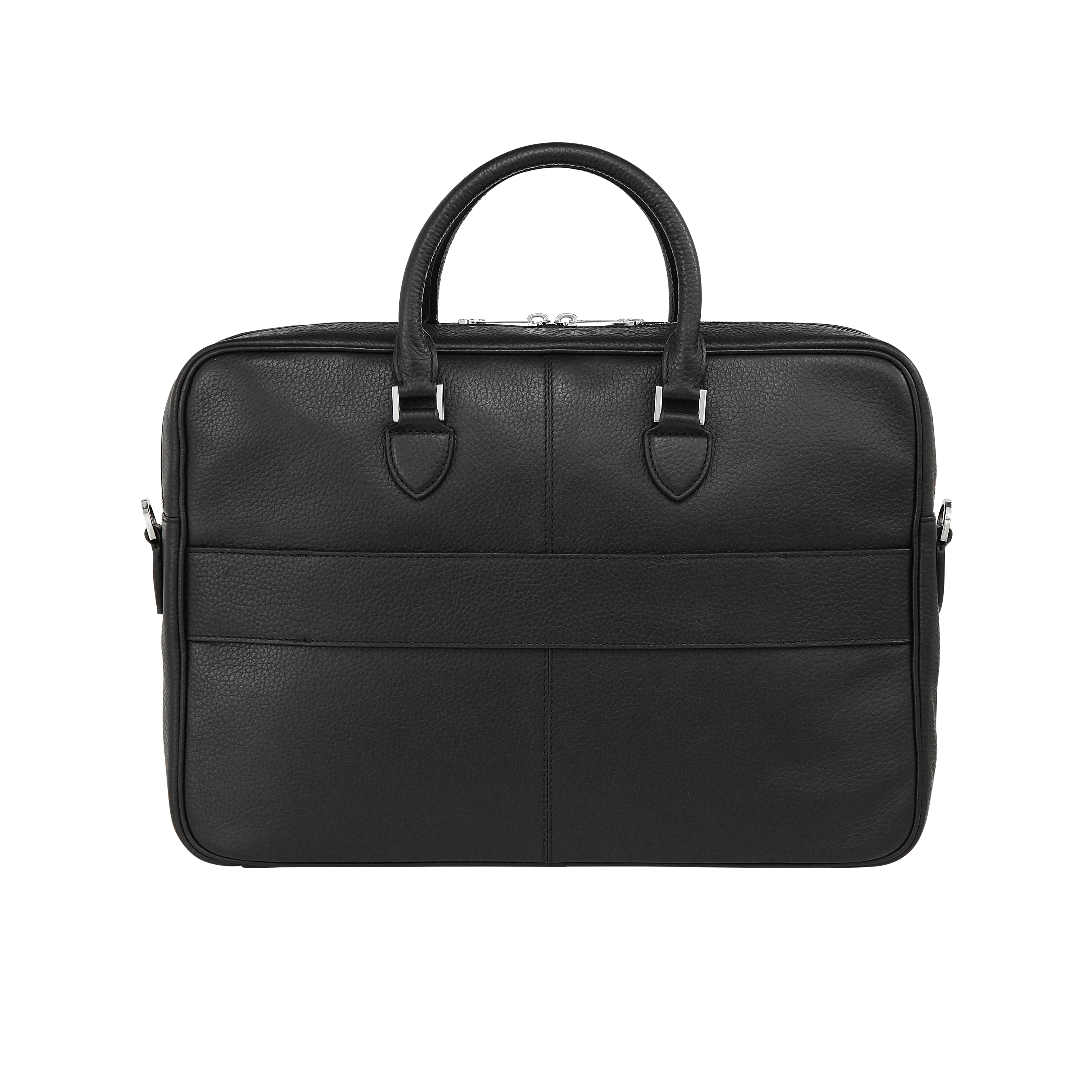 Double Handle Briefcase one compartment Velocità Black / Blue - Image 2