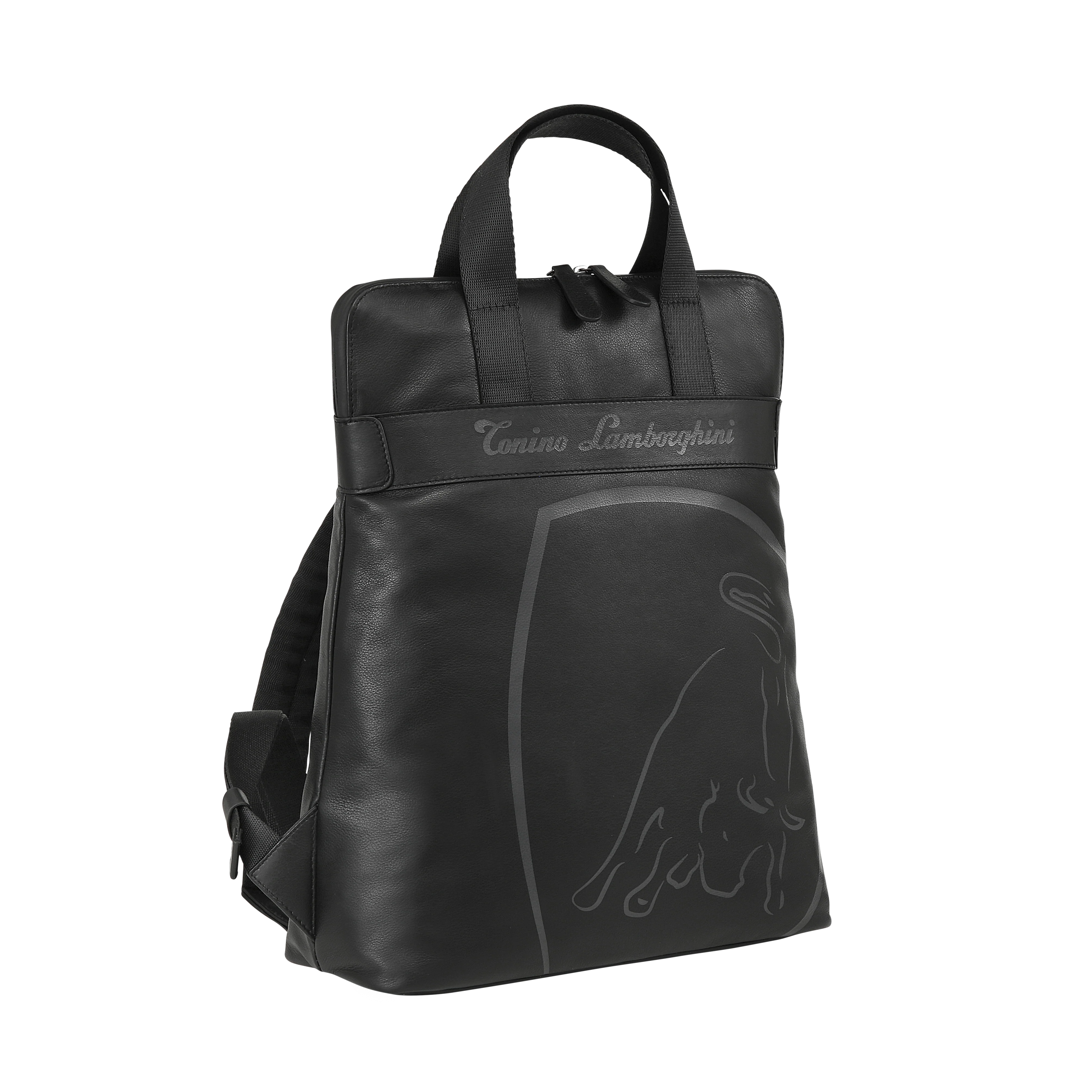 Double use Tote/Backpack Street Bull Black - Image 3