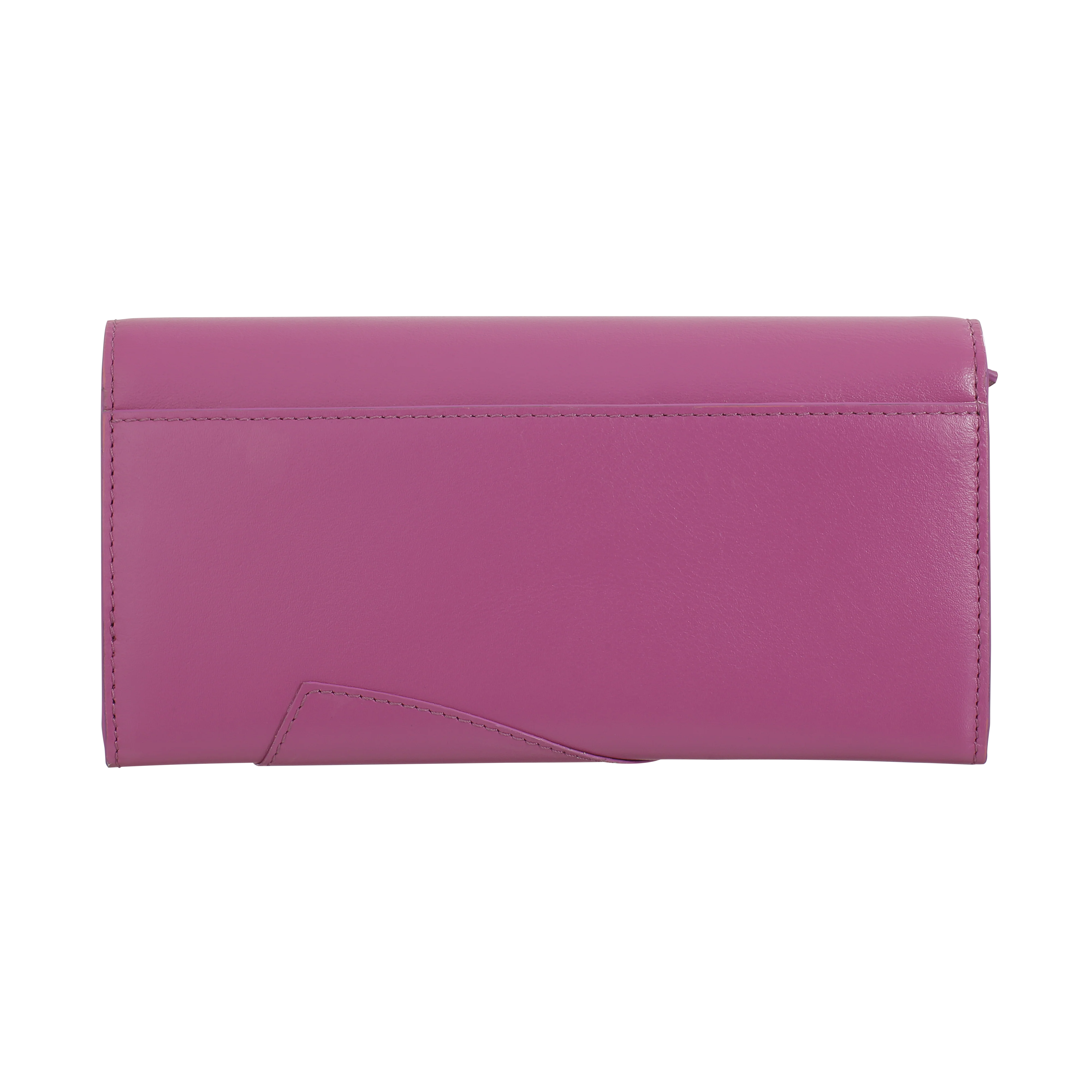 Large Flap Wallet Shield Fuchsia - Image 2