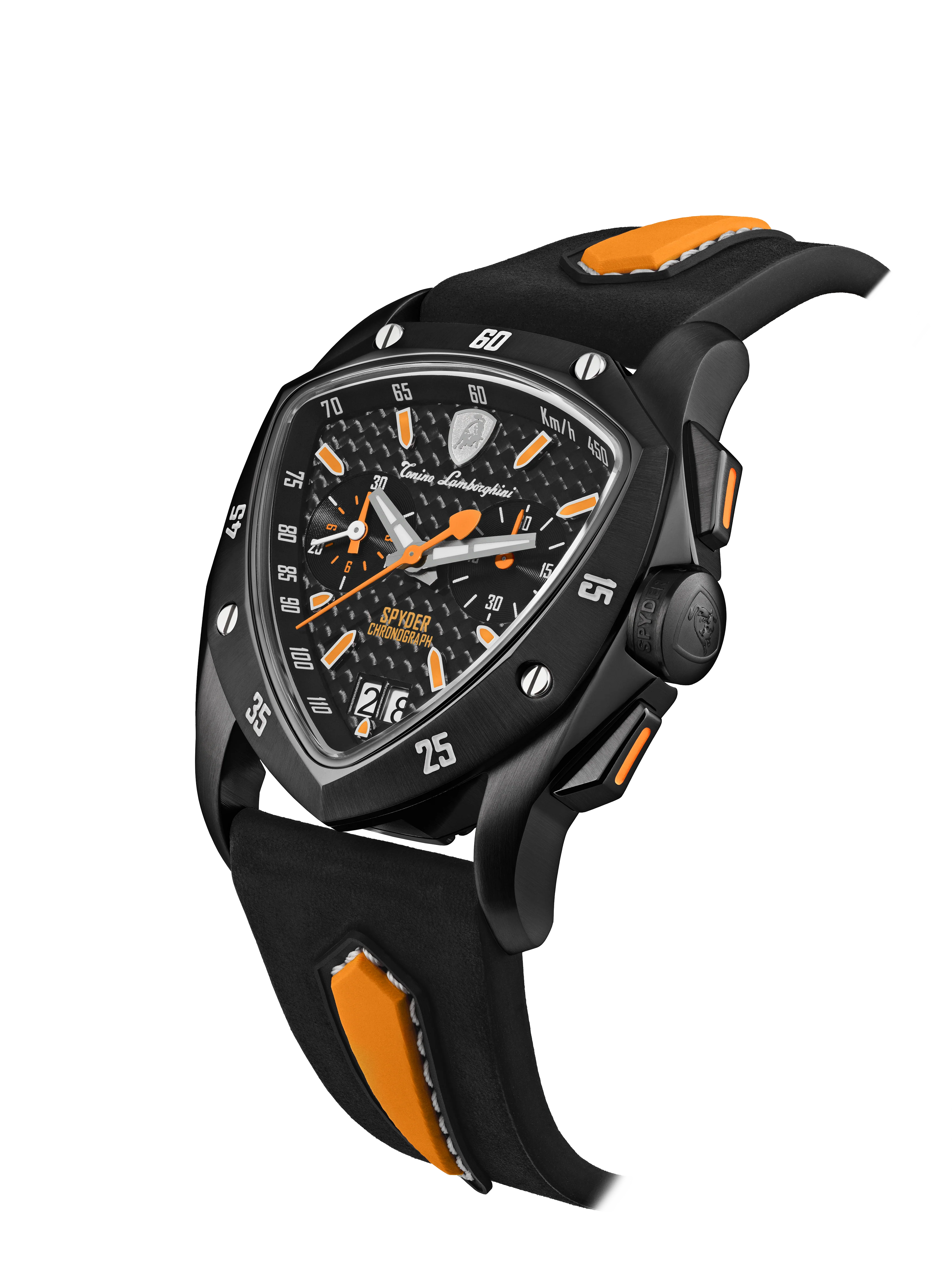 New Spyder Chronograph Black / Orange - Image 2
