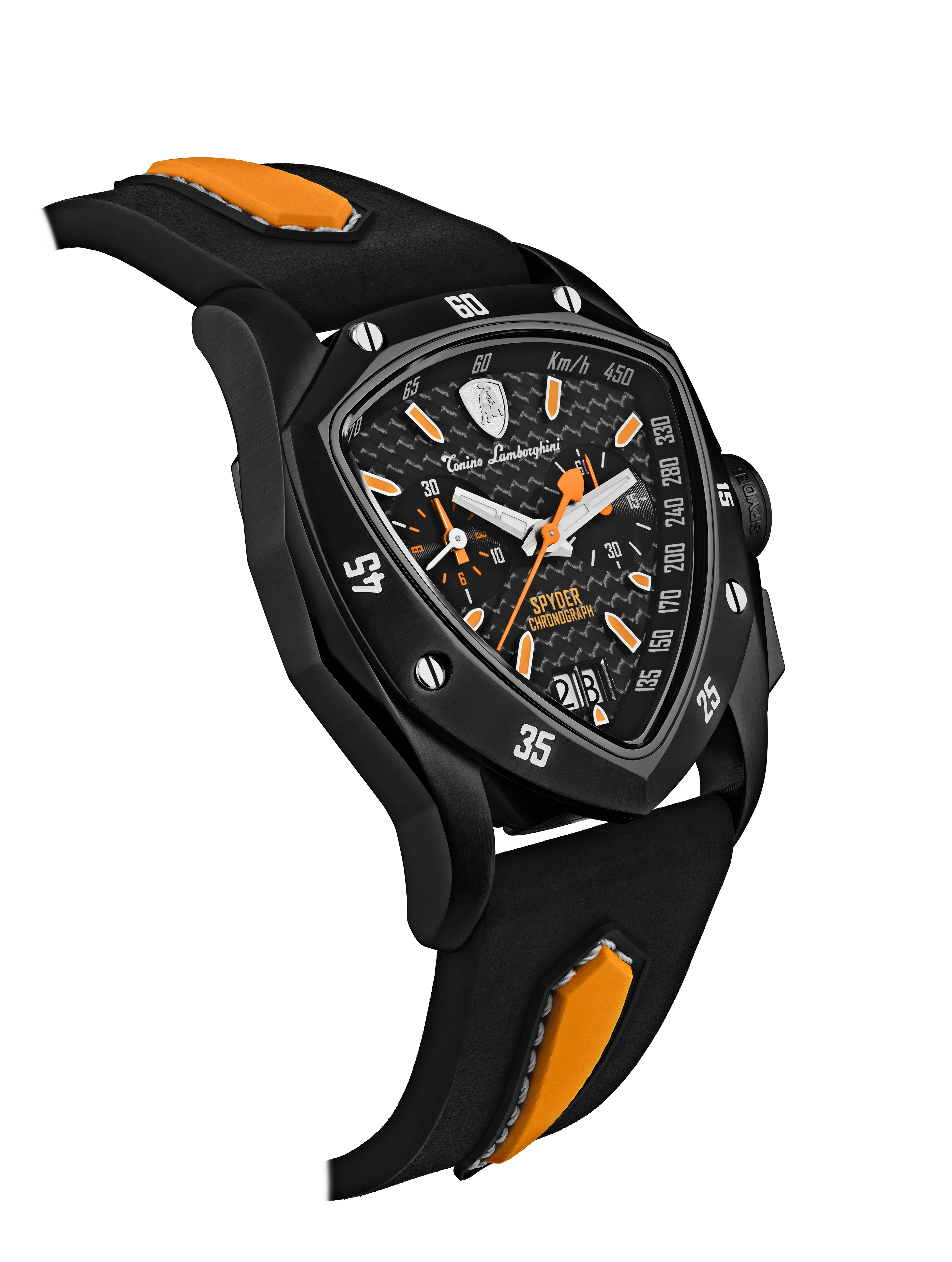 New Spyder Chronograph Black / Orange - Image 3