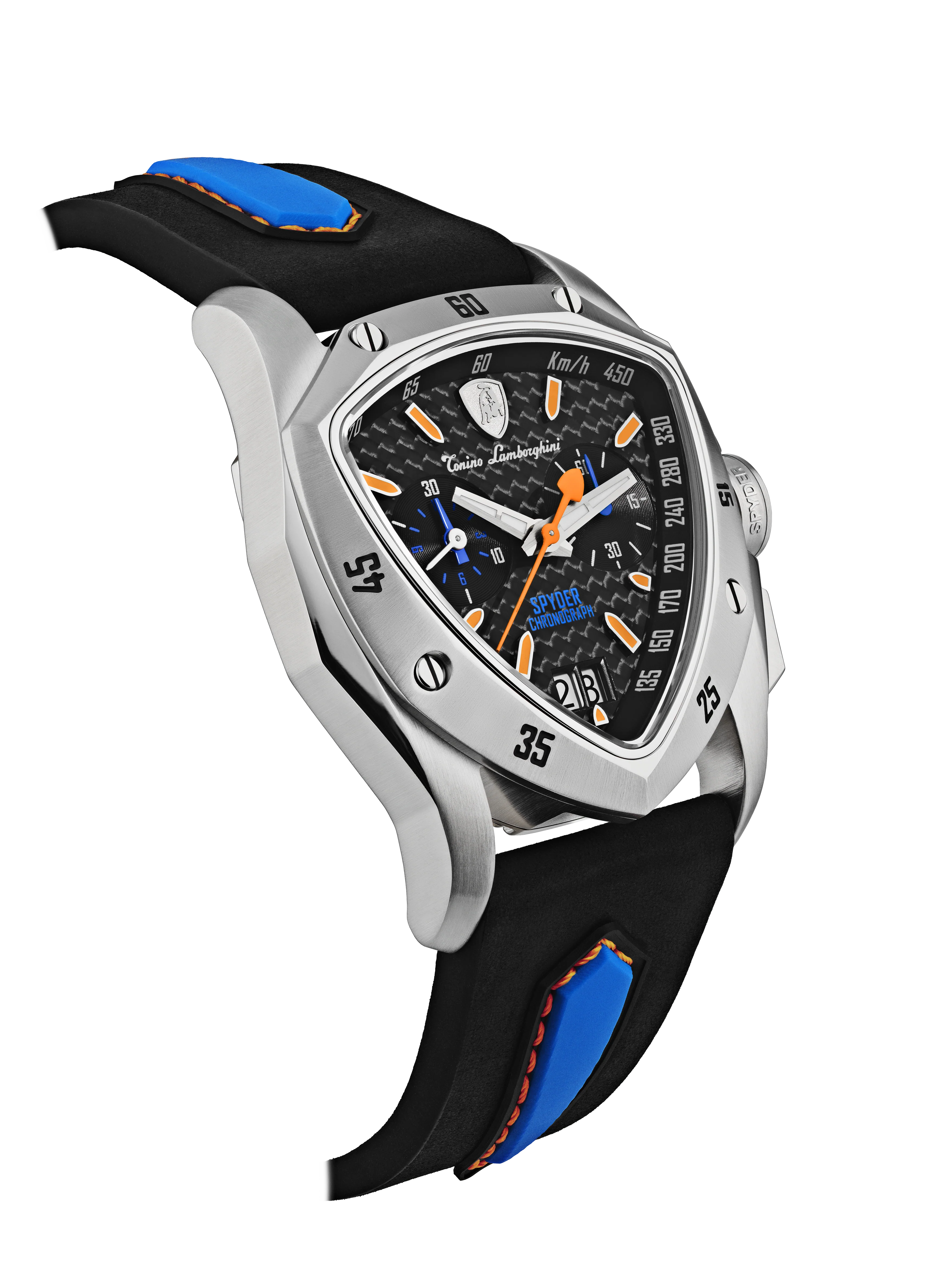 New Spyder Chronograph Blue / Orange - Image 3