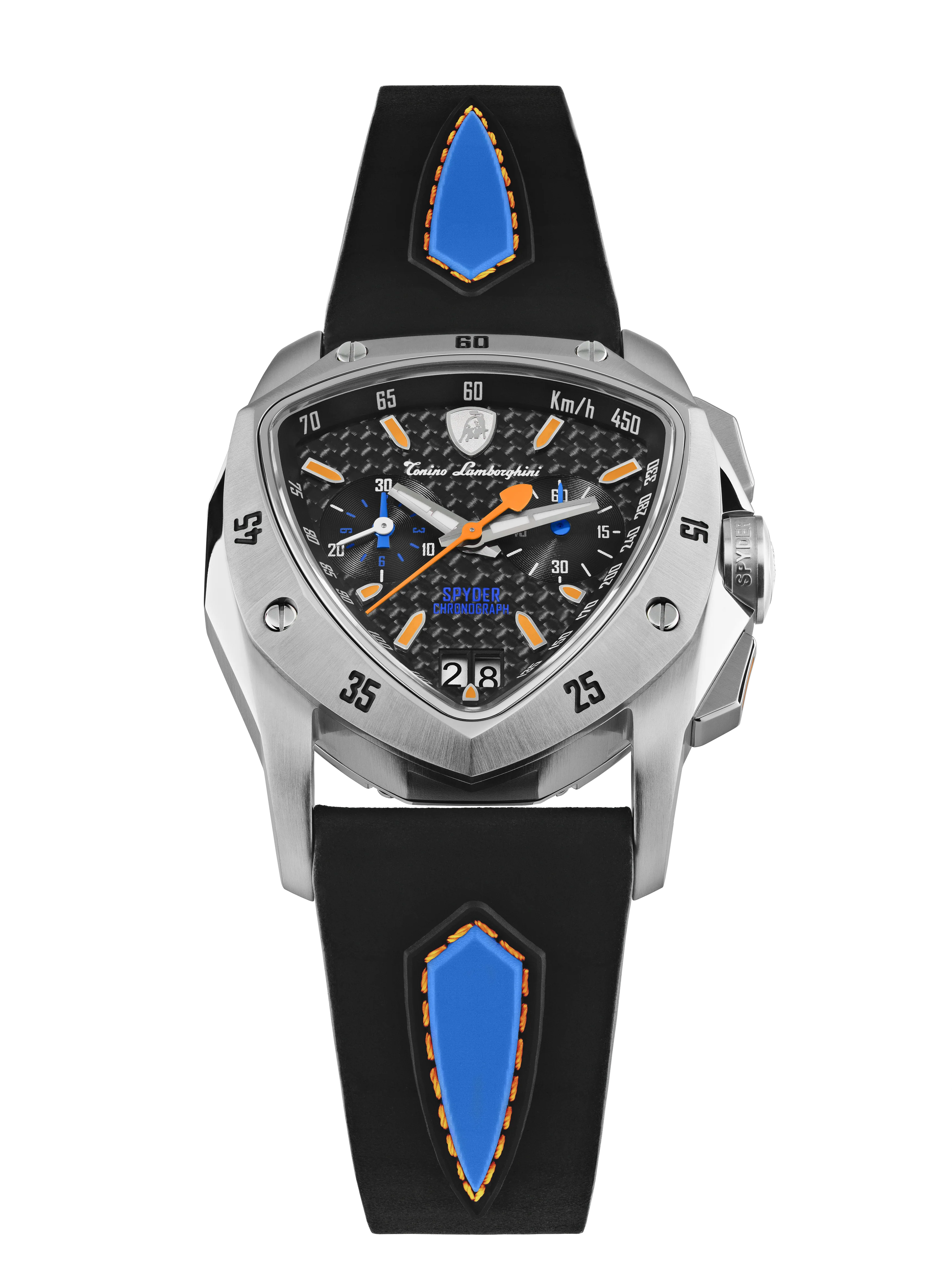 New Spyder Chronograph Blue / Orange - Image 4