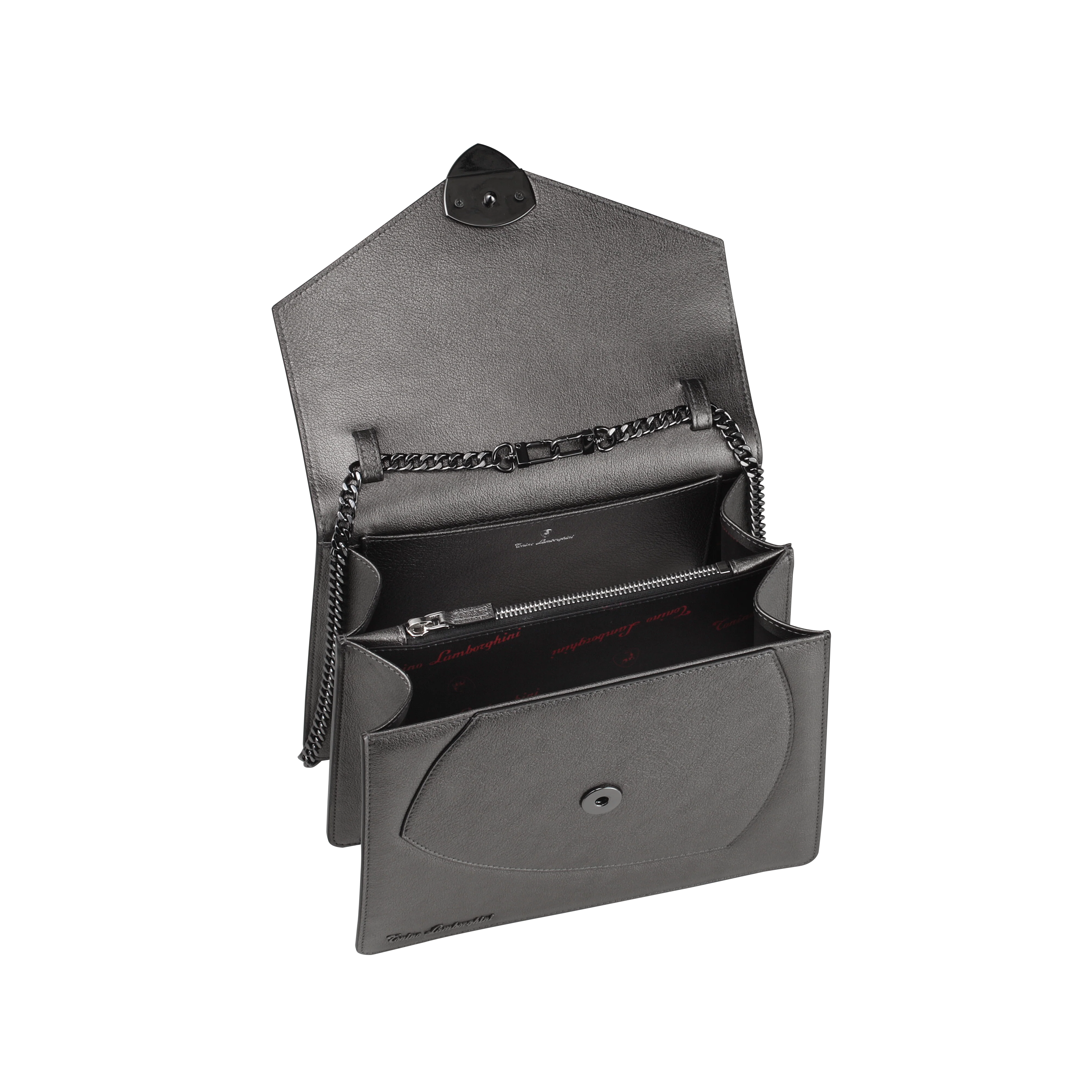 Shield Top Handle Bag Anthracite - Image 4