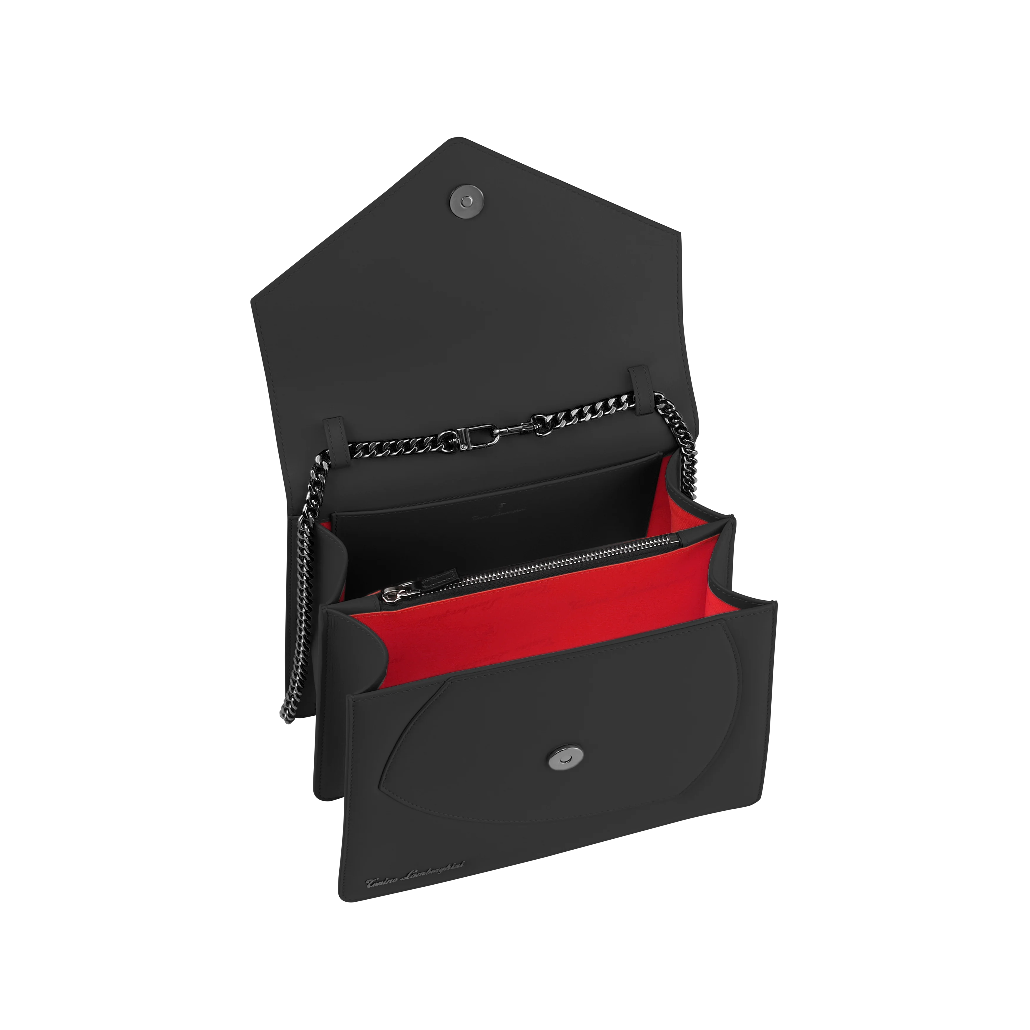Shield Top Handle Bag Black - Image 4