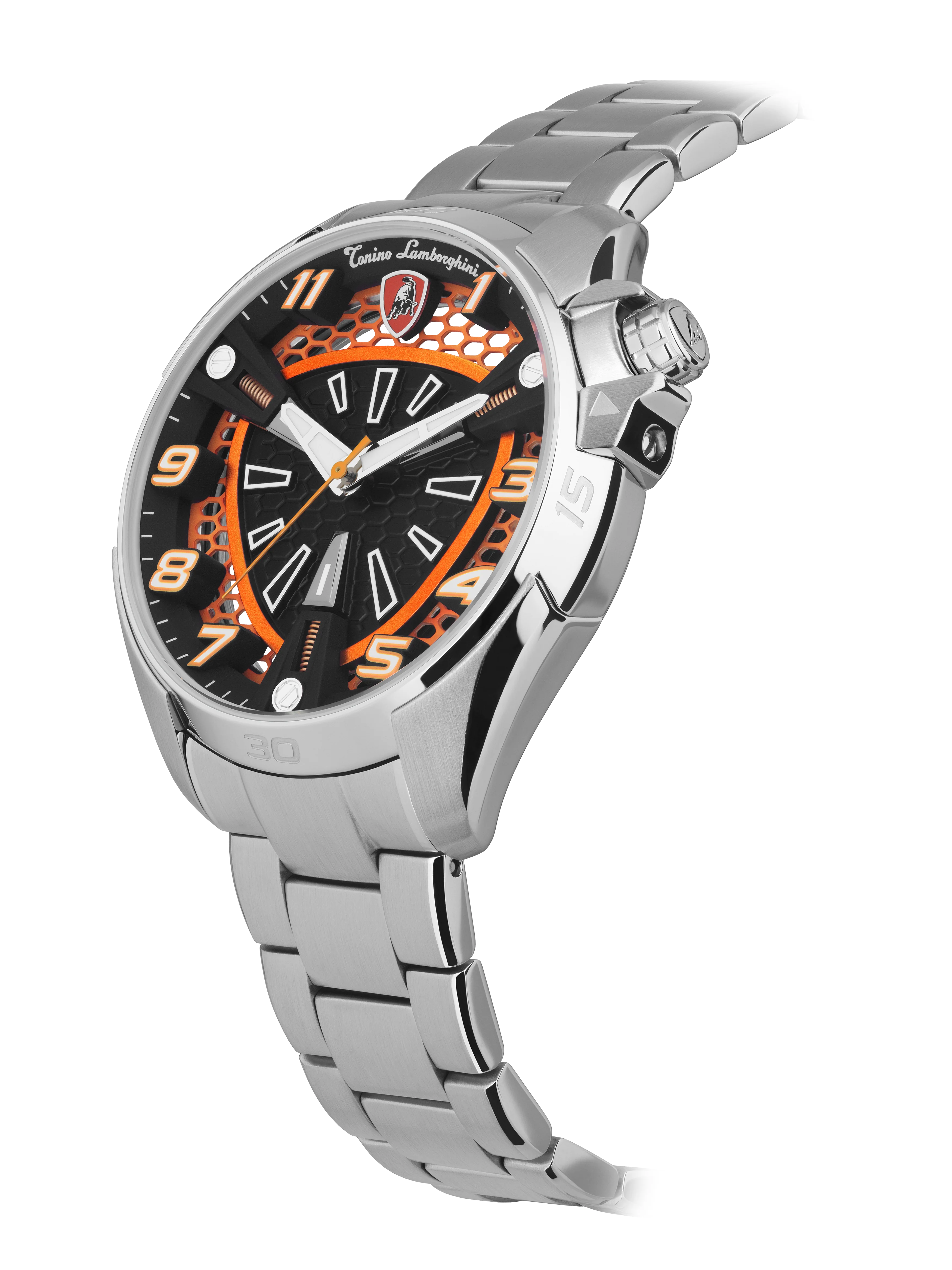 SHOCK ABS Silver/Orange - Image 2