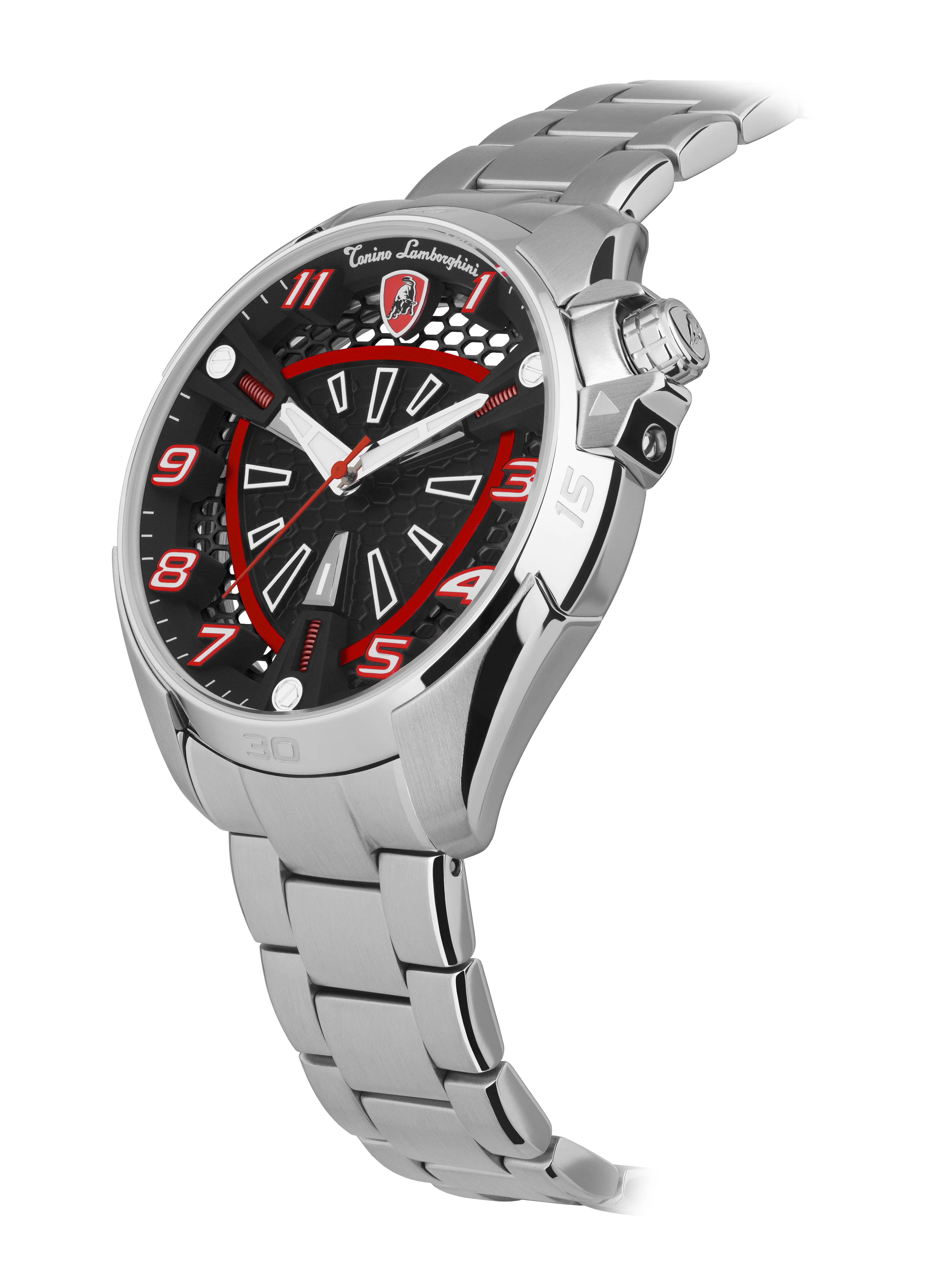SHOCK ABS Silver/Red - Image 2