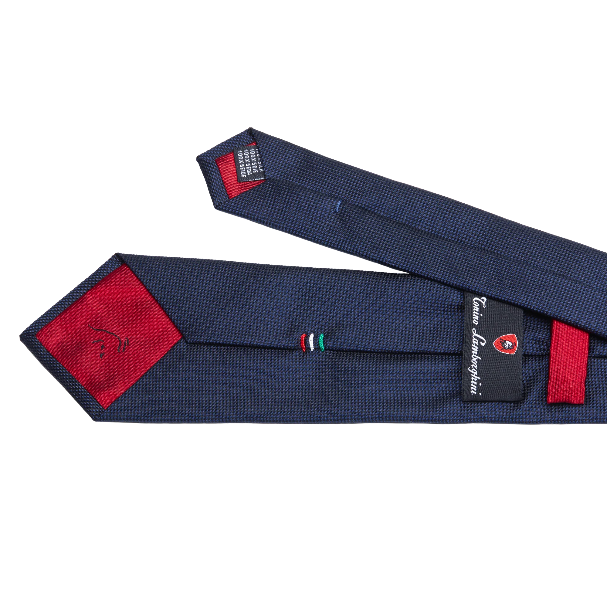 Silk embroidered tailor-made tie - Image 4