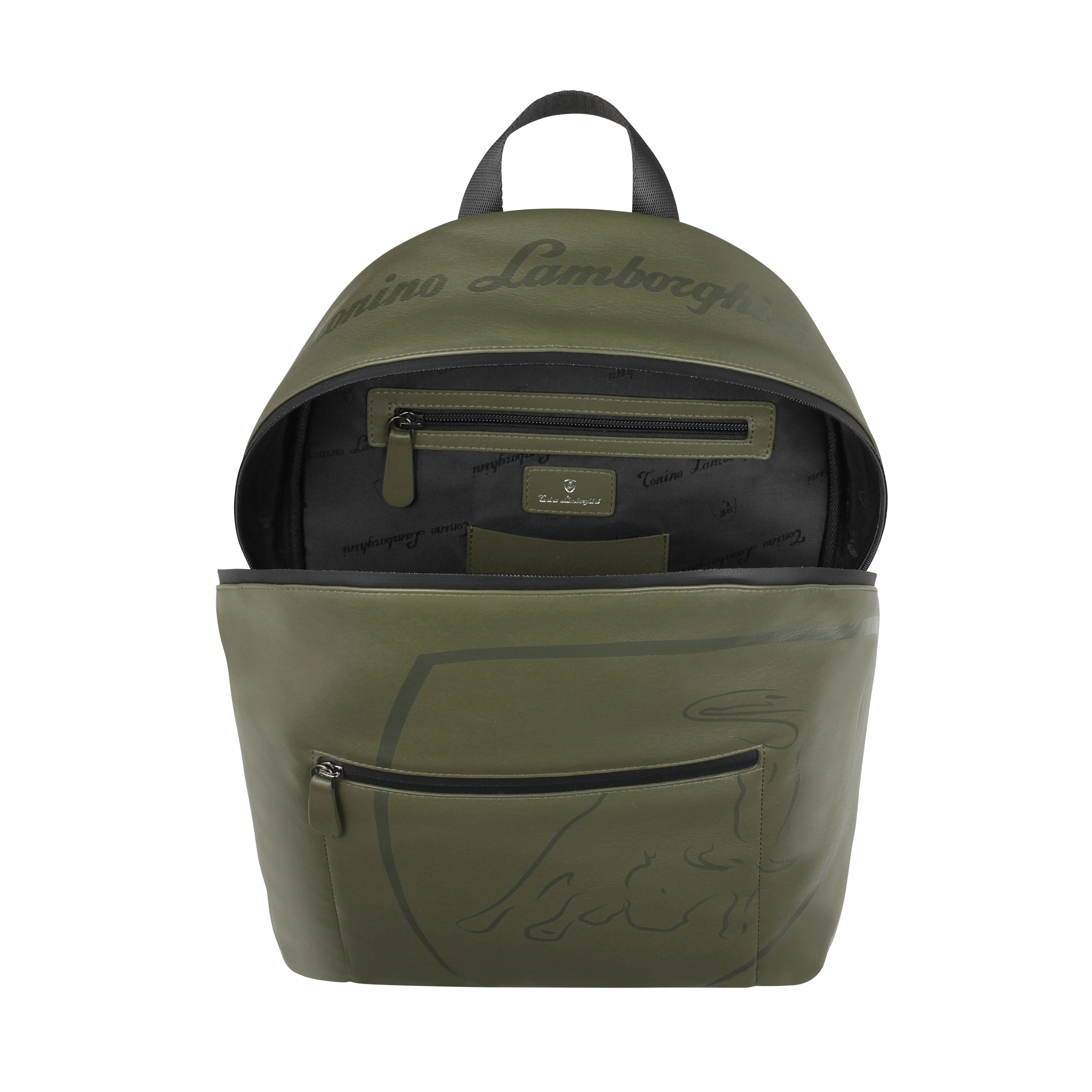 Soft Backpack Street Bull Military Green - Image 4
