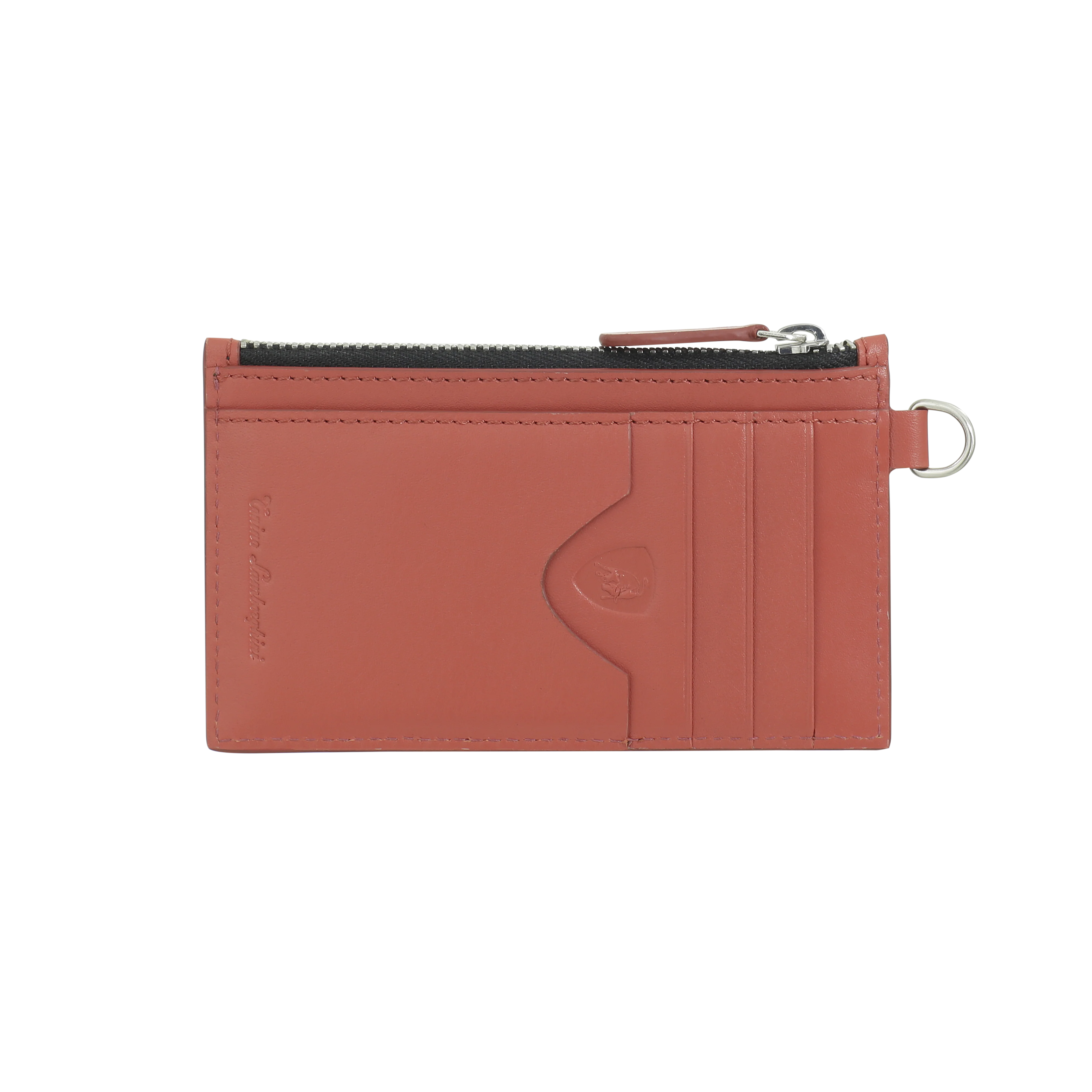 Zip Card Holder + Neck Strap Mediterraneo Red - Image 2