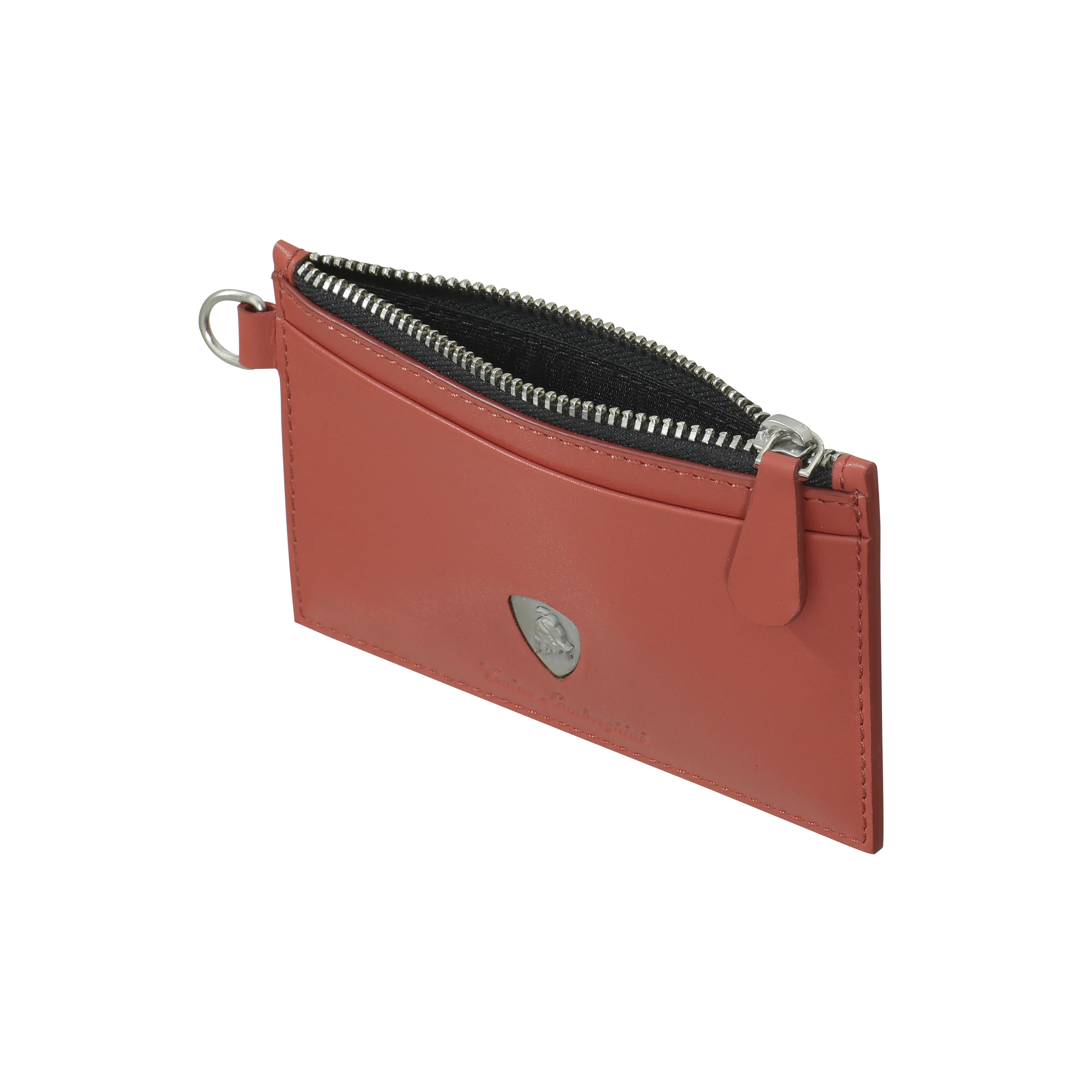 Zip Card Holder + Neck Strap Mediterraneo Red - Image 3