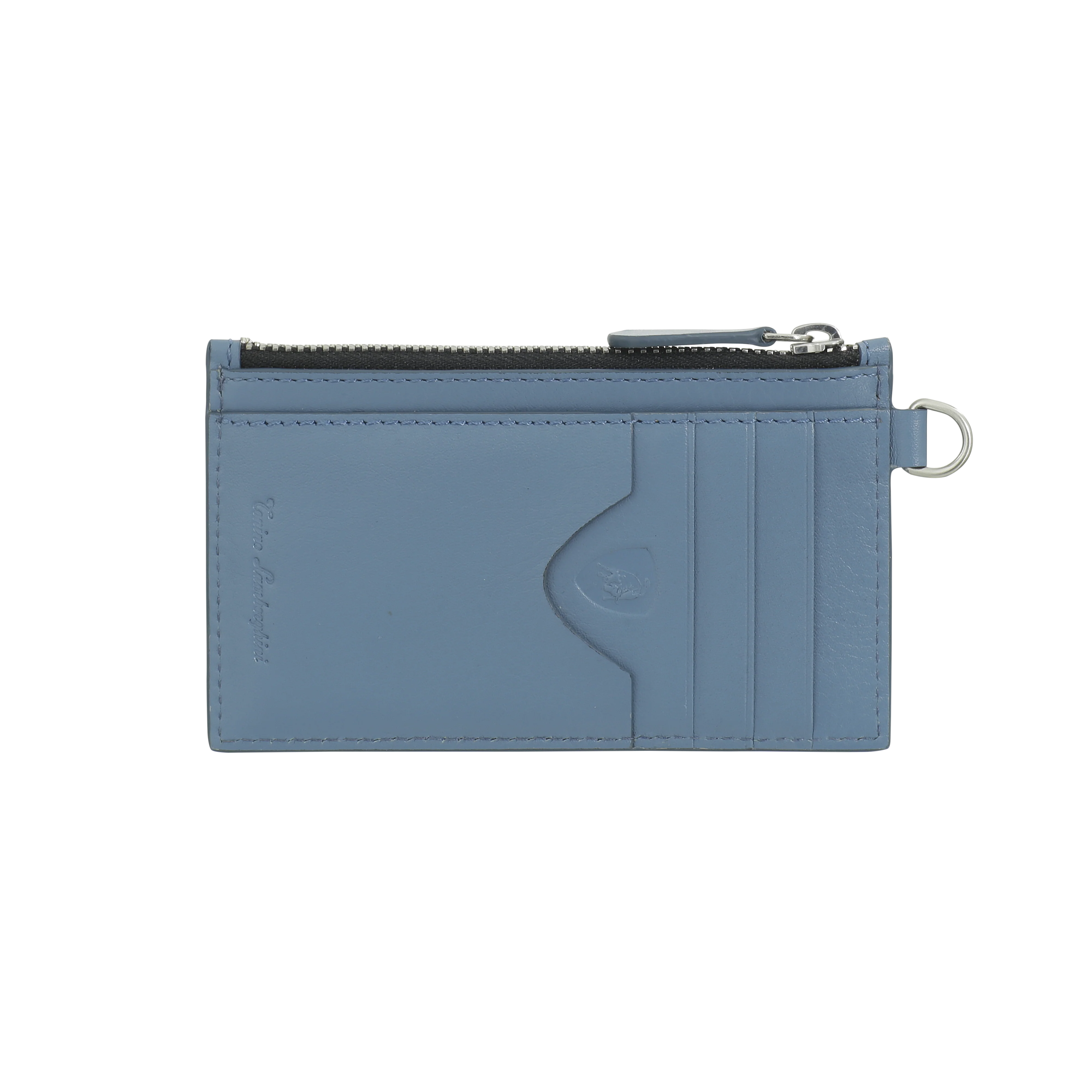 Zip Card Holder + Neck Strap Mediterraneo Blue - Image 2